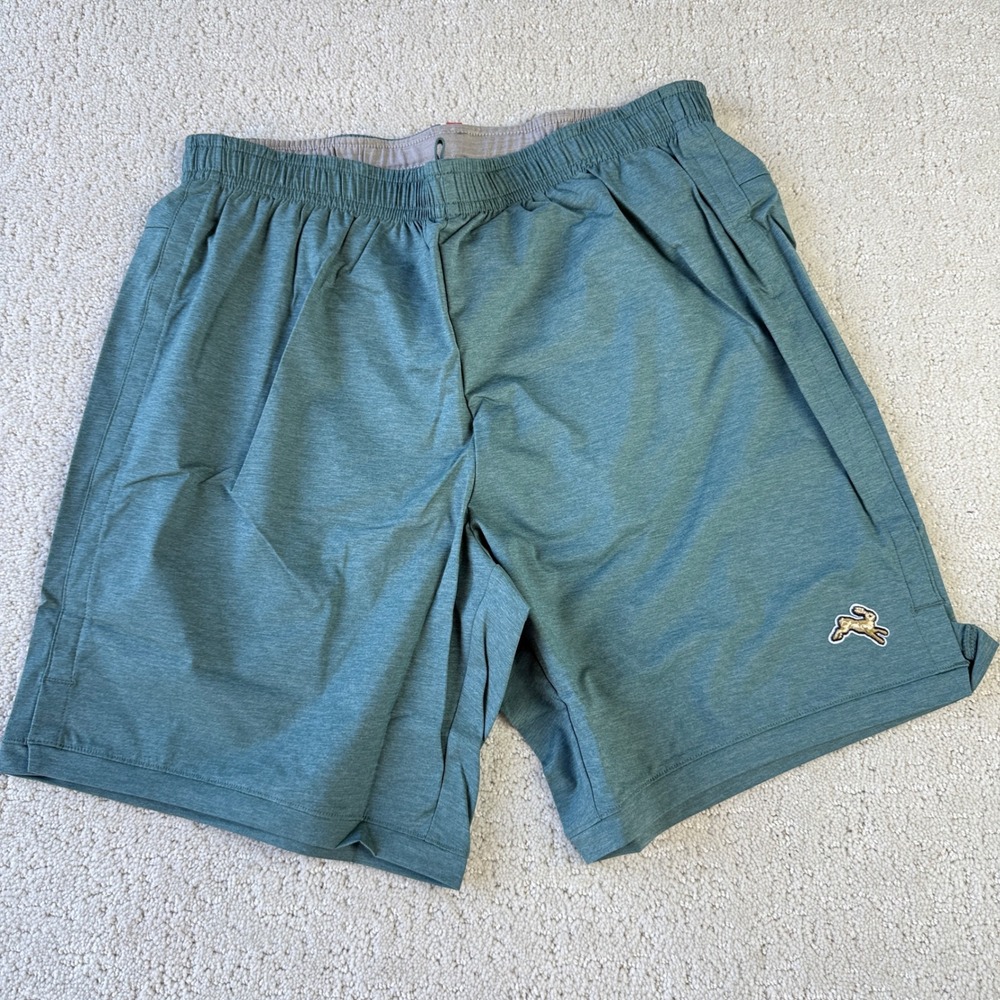 New Tracksmith Session Shorts Mens S Sea Pine Green 7 Inch Inseam MB329 Running
